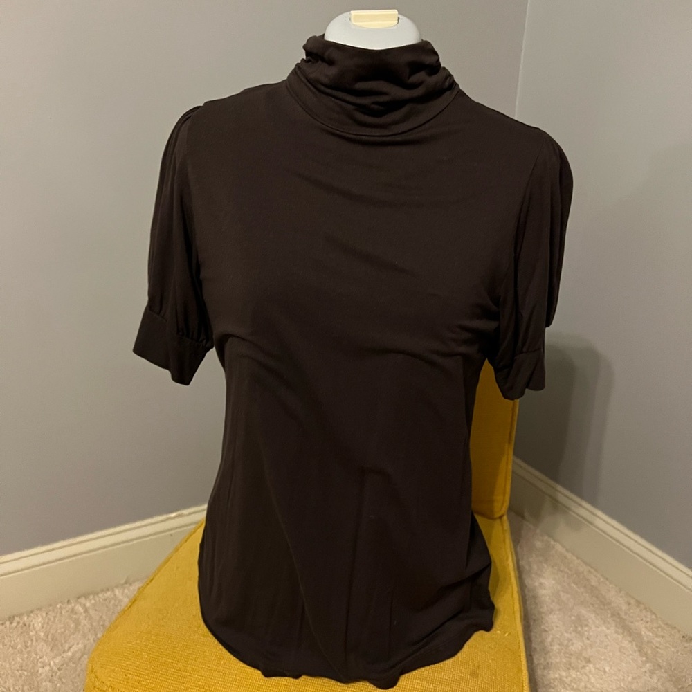 Ann Taylor Loft short sleeve turtleneck women’s L